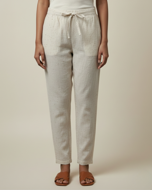 Women Premium Natural Cotton Linen Pants