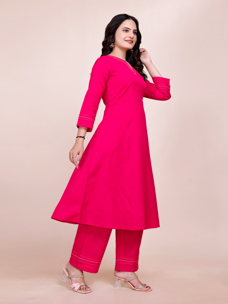 Women Premium Cotton Rani Cord Set