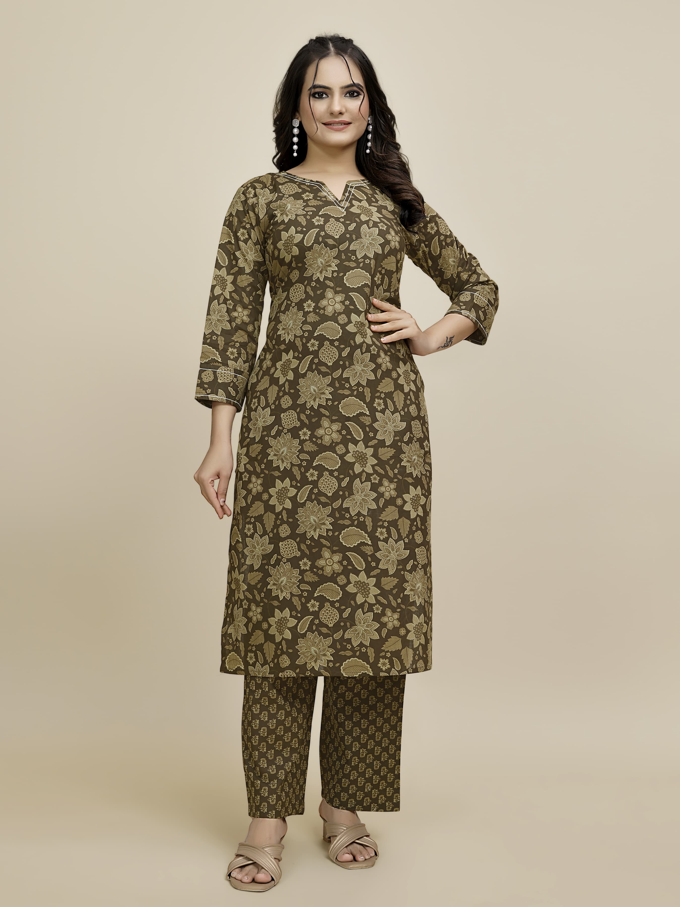 Women Premium Cotton Kurti Pant