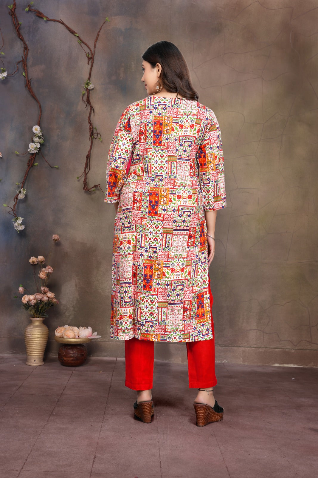 Women Premium Rayon printed kurti