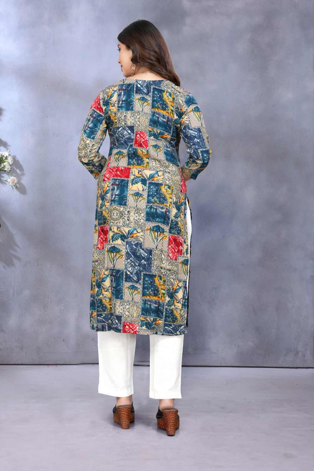 Women Premium Rayon Printed Kurti