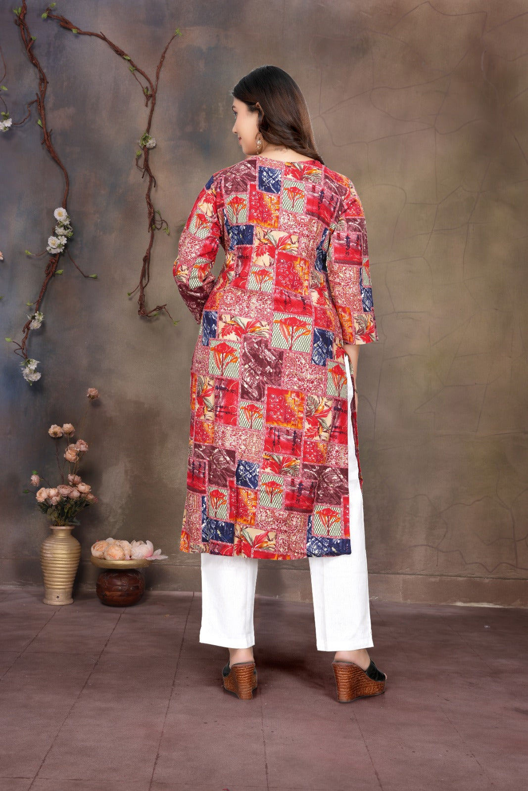 Women Premium Rayon Printed Kurti