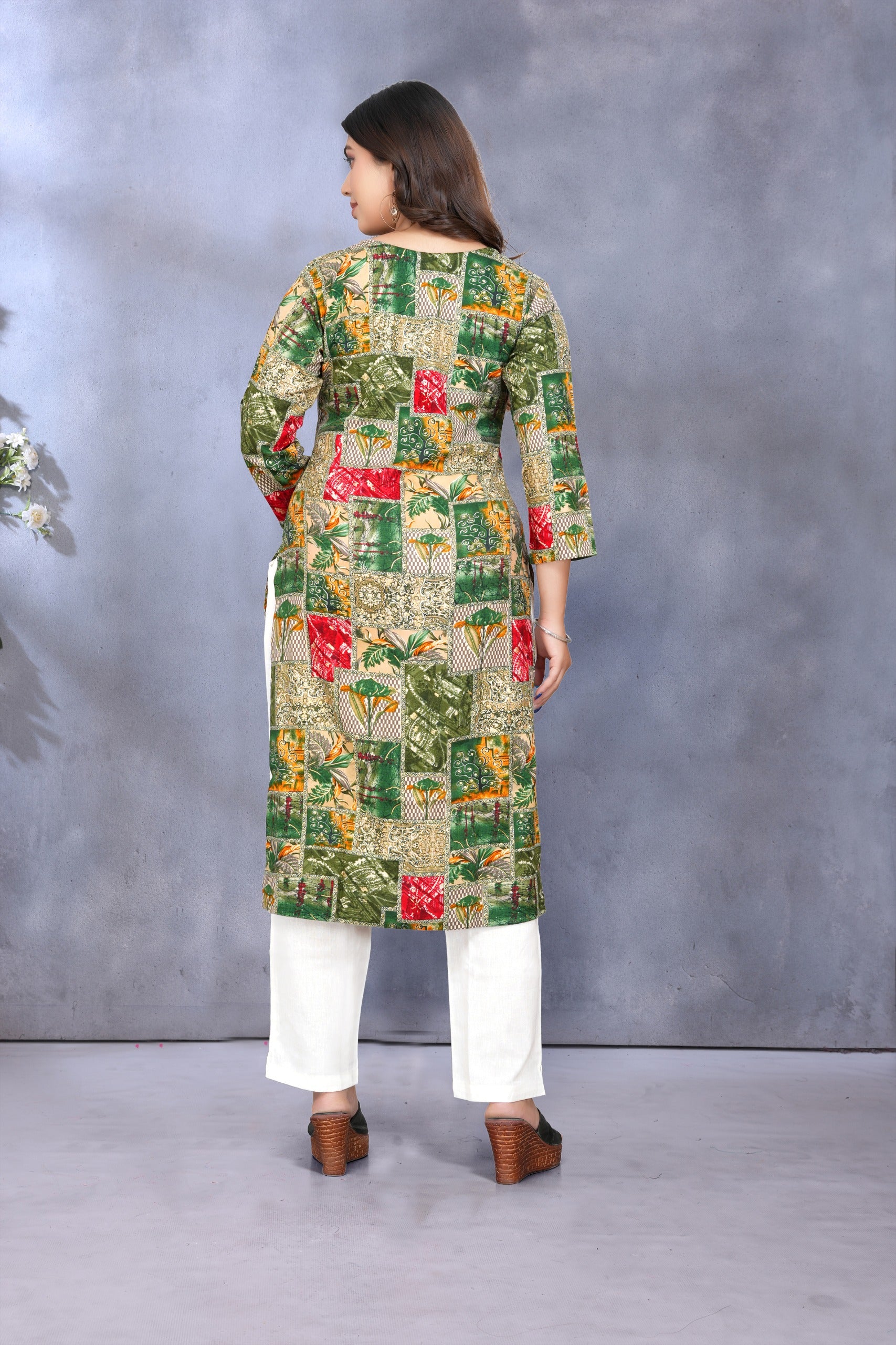 Women Premium Rayon Printed Kurti