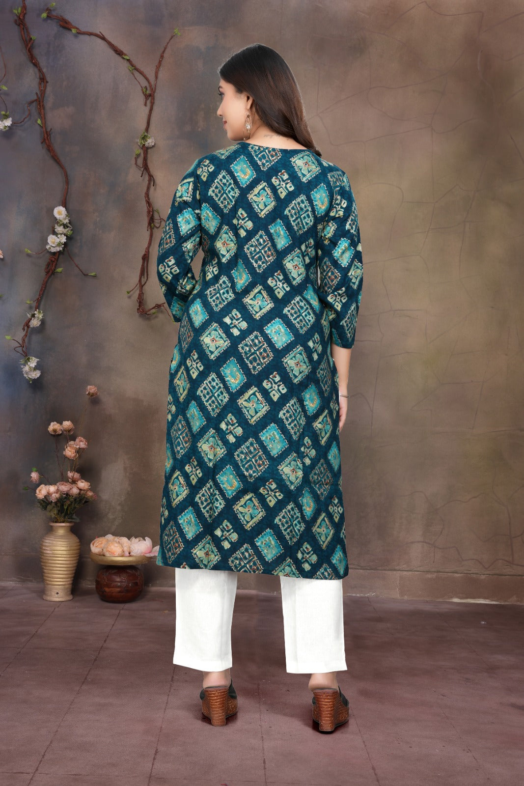 Women Premium Rayon Printed Kurti
