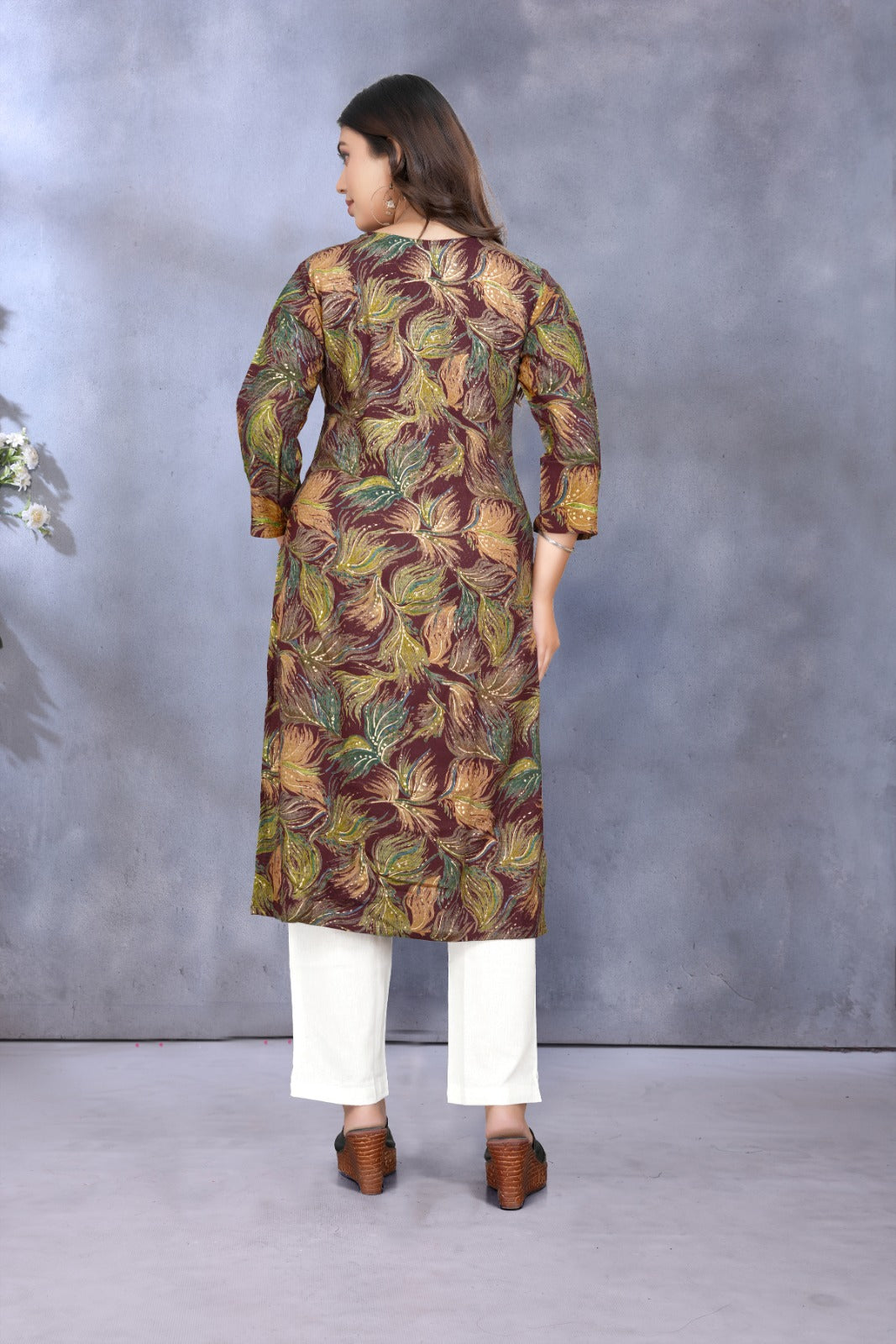 Women Premium Rayon printed kurti
