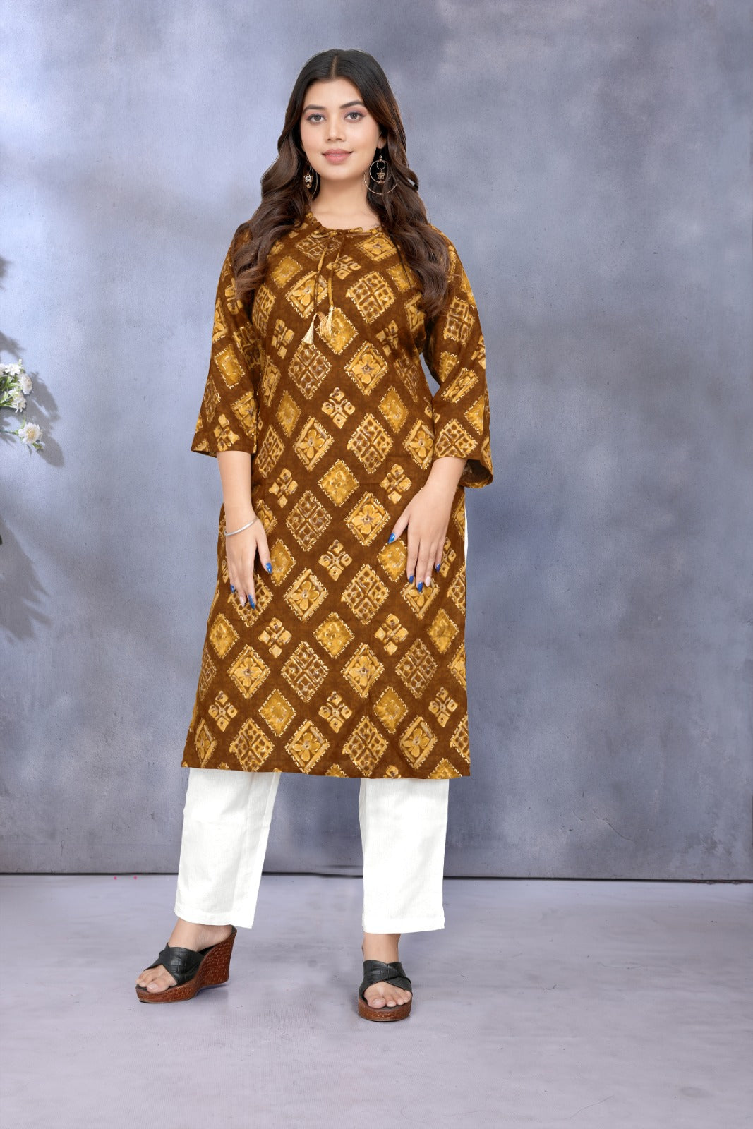 Women Premium Rayon Printed kurti