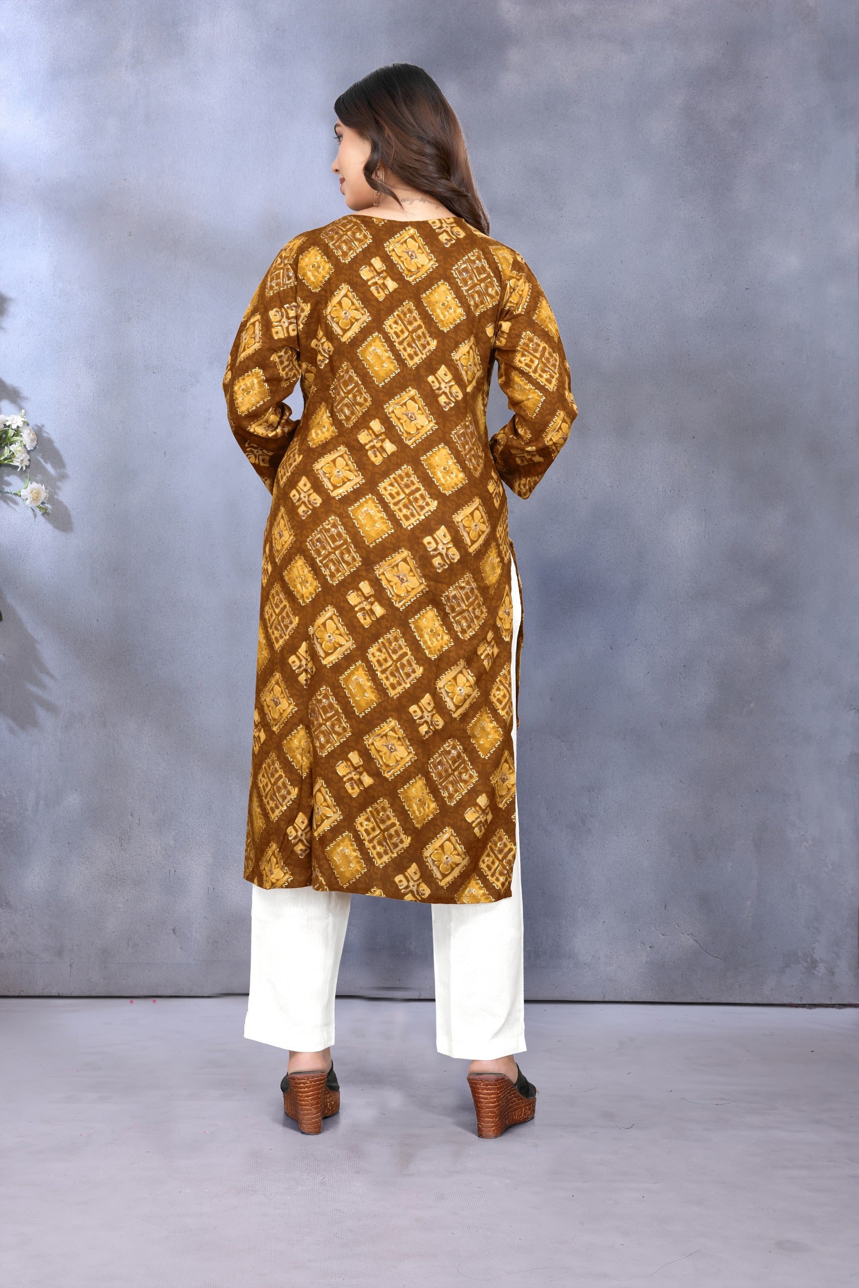 Women Premium Rayon Printed kurti