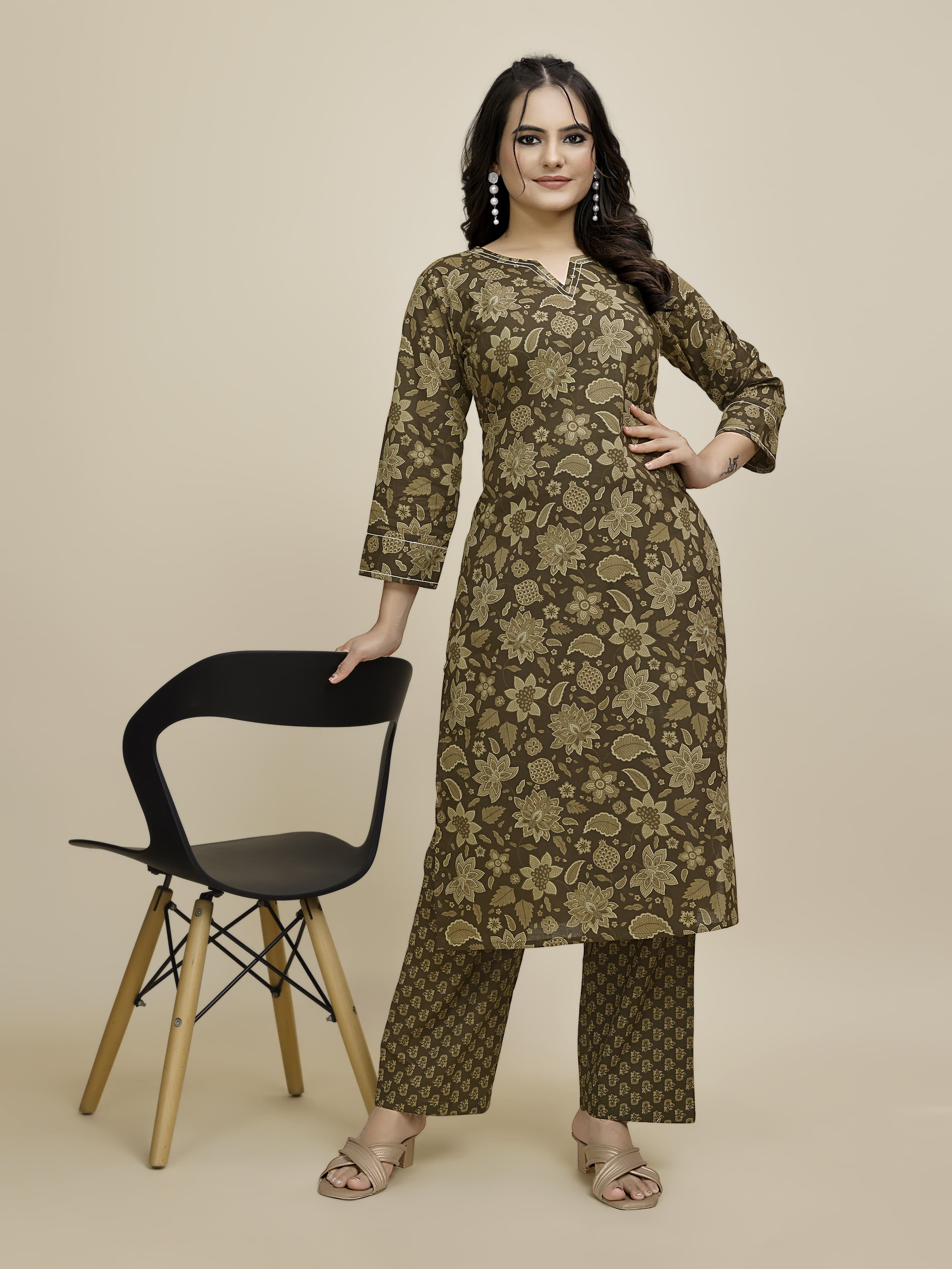 Women Premium Cotton Kurti Pant